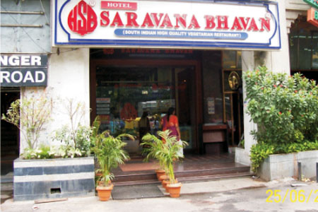 Hotel Saravana Bhavan, Connaught Circus